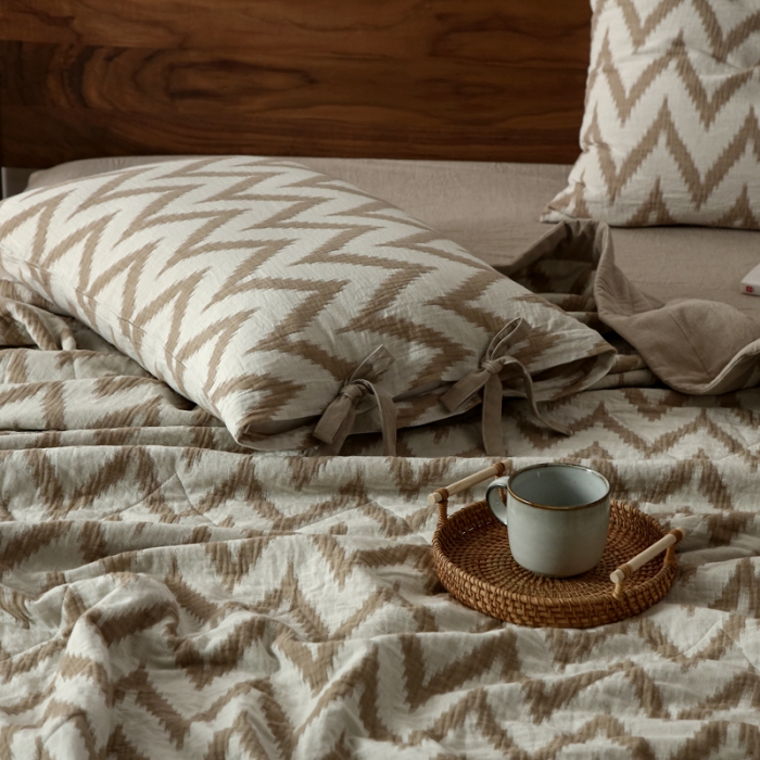 91家纺网 家纺一手货源 找家纺 安莱生活 2022新款海澜夏被 海澜-米 可随意混搭