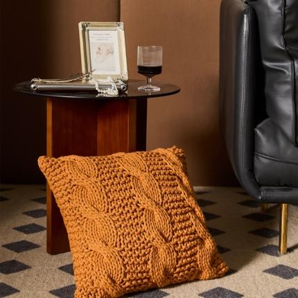 91家纺网 家纺一手货源 找家纺 总暖绵绵 北欧风手工棒针DIY抱枕套-浣纱（不含芯）