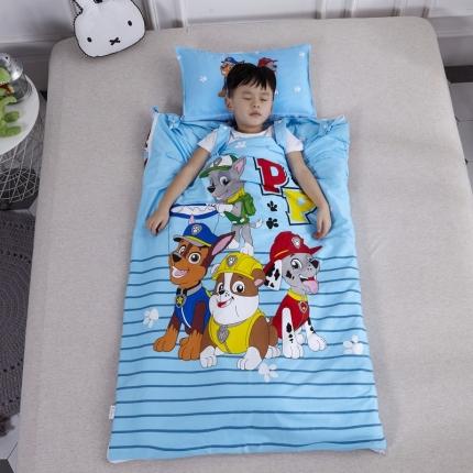 91家纺网 家纺一手货源 找家纺 （总）吉咪兔 2022新款大版卡通纯棉儿童睡袋防踢被