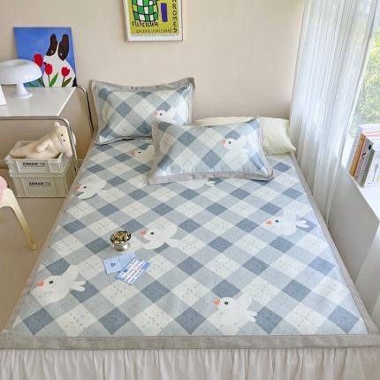 91家纺网 家纺一手货源 找家纺 (总) 时年 2022新全工艺环保数码印花高品质水洗冰丝凉席