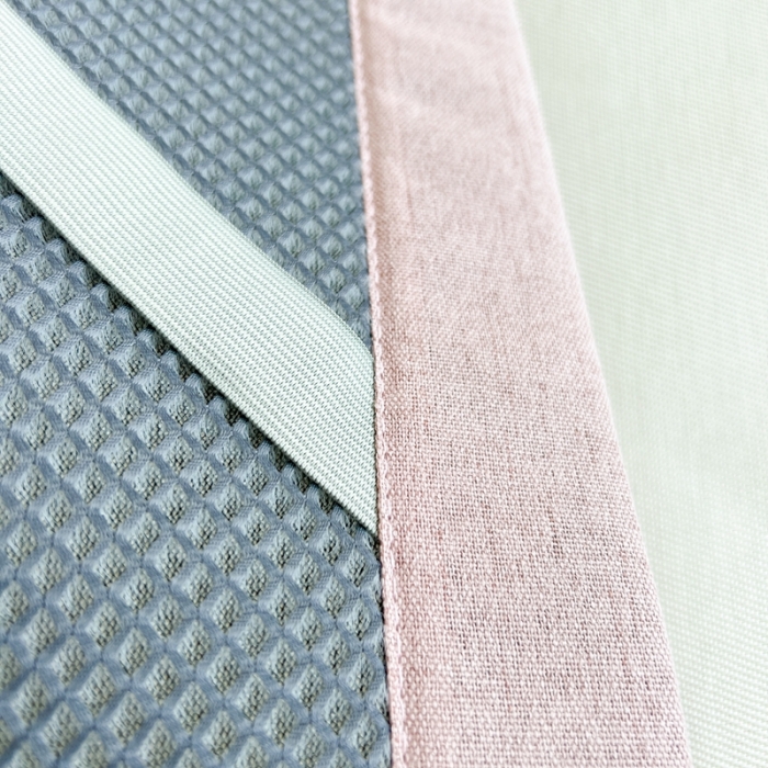 91家纺网 家纺一手货源 找家纺 时年 2022新款全工艺环保数码印花高品质水洗冰丝凉席 夏朵