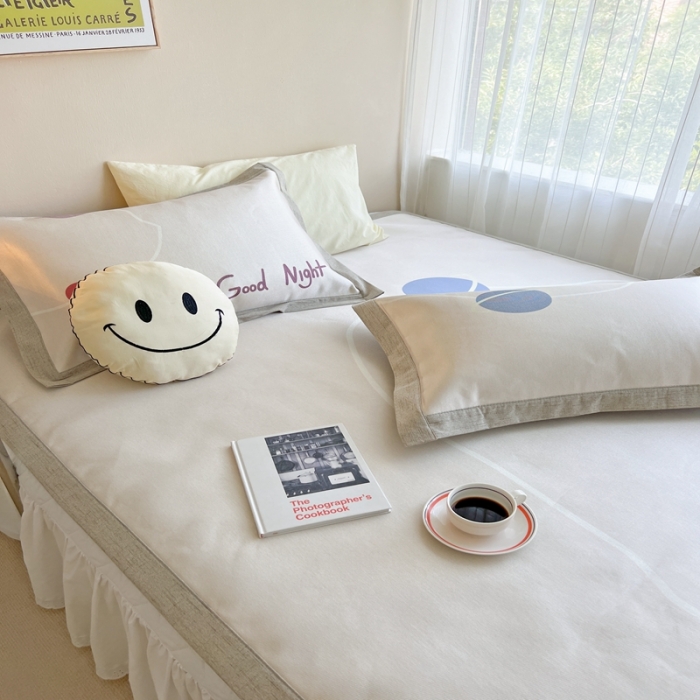 91家纺网 家纺一手货源 找家纺 时年 2022新款全工艺环保数码印花高品质水洗冰丝凉席 小宇宙