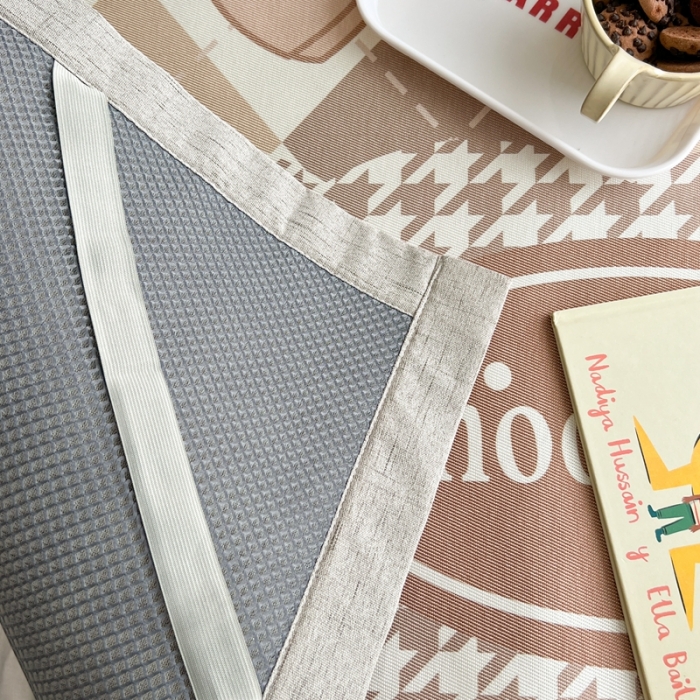 91家纺网 家纺一手货源 找家纺 时年 2022新款全工艺环保数码印花高品质水洗冰丝凉席 月亮宝贝