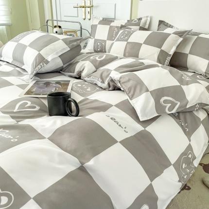 91家纺网 家纺一手货源 找家纺 （总） 米粒 2022新款芦荟棉套件