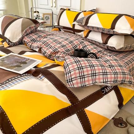 91家纺网 家纺一手货源 找家纺 （总）米粒 2022新款芦荟棉四件套