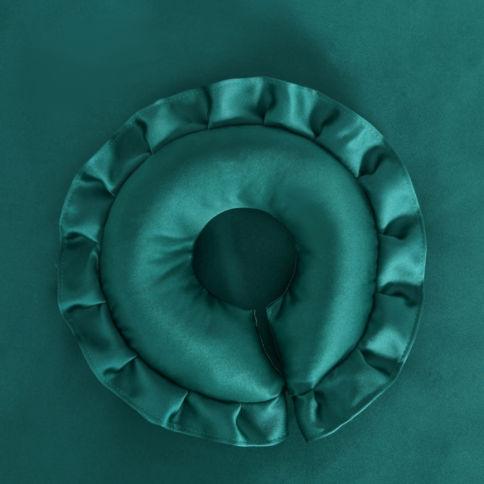 91家纺网 家纺一手货源 找家纺 莉人坊美容床罩批发 2023贵妃段天丝美容床罩四件套 伦敦黛绿