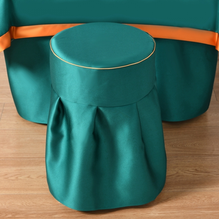 91家纺网 家纺一手货源 找家纺 莉人坊美容床罩批发 2023贵妃段天丝美容床罩四件套 伦敦黛绿