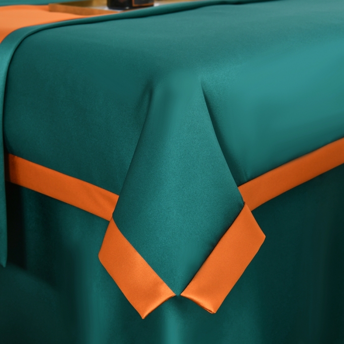 91家纺网 家纺一手货源 找家纺 莉人坊美容床罩批发 2023贵妃段天丝美容床罩四件套 伦敦黛绿