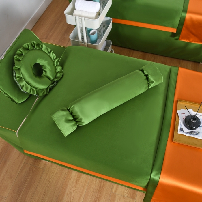 91家纺网 家纺一手货源 找家纺 莉人坊美容床罩批发 2023贵妃段天丝美容床罩四件套 绿野仙踪