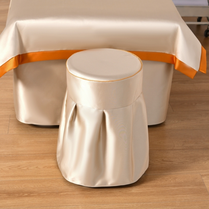 91家纺网 家纺一手货源 找家纺 莉人坊美容床罩批发 2023贵妃段天丝美容床罩四件套 伊丽米黄