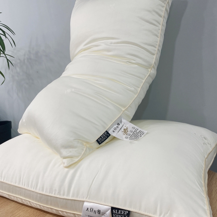 91家纺网 家纺一手货源 找家纺 伟邦 2023新款大豆纤维立体枕