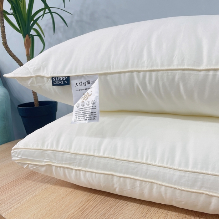 91家纺网 家纺一手货源 找家纺 伟邦 2023新款大豆纤维立体枕