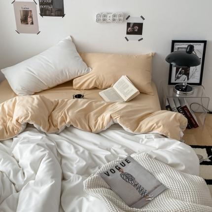 91家纺网 家纺一手货源 找家纺 总火麒麟家纺2023新款水洗棉ins风（四季予你系列）四件套