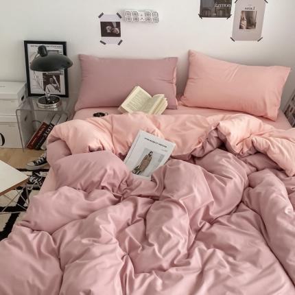 91家纺网 家纺一手货源 找家纺 总火麒麟家纺2023新款水洗棉ins风（四季予你系列）四件套