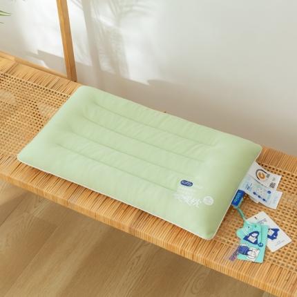 境月枕芯坊 2022新款冷空气枕护颈款 绿(单边护颈学生款35*60cm)