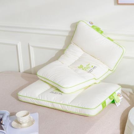 91家纺网 家纺一手货源 找家纺 （总）境月枕芯坊 2022新款A类防螨抑菌水洗枕-四区护颈款