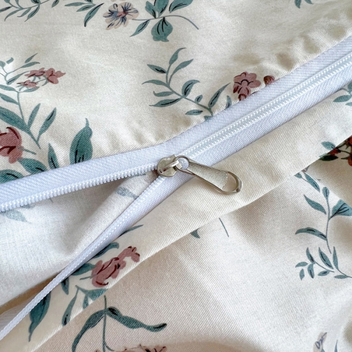 91家纺网 家纺一手货源 找家纺 （总）艾沁 2022新款复古碎花纯棉四件套