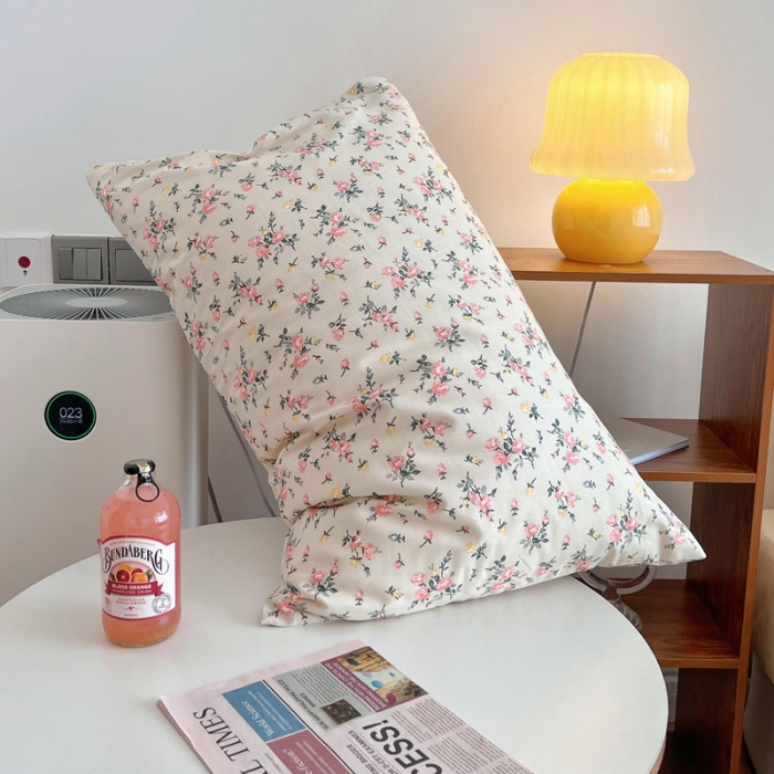 91家纺网 家纺一手货源 找家纺 艾沁 2022新款复古碎花纯棉四件套 东篱