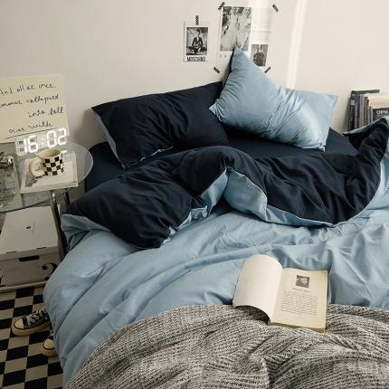 91家纺网 家纺一手货源 找家纺 （总）优承佳 2023新款简约亲肤磨毛四件套系列