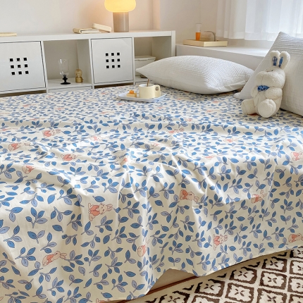 91家纺网 家纺一手货源 找家纺 （总）田野 2022新款40支13372全棉单床单