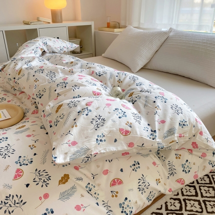 91家纺网 家纺一手货源 找家纺 （总）田野 2022新款40支13372全棉单被套