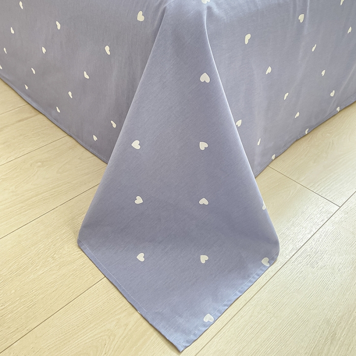 91家纺网 家纺一手货源 找家纺 桃子家居 2022新款ins小清新奶油卡通纯棉系列四件套 开心庄园