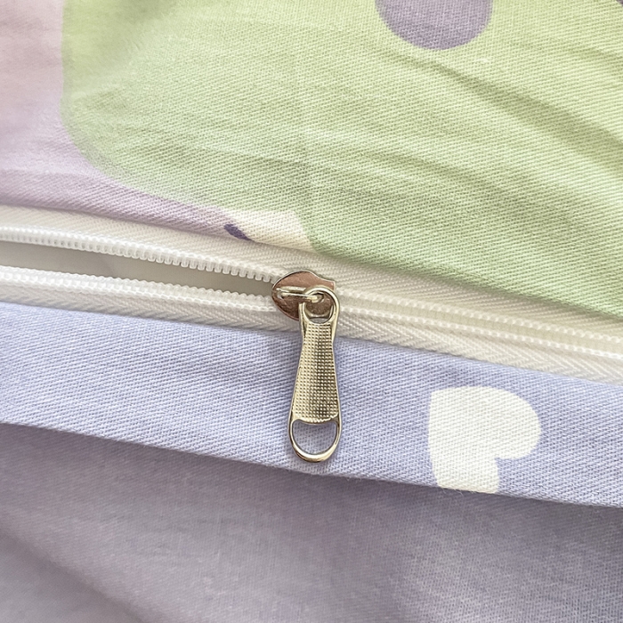 91家纺网 家纺一手货源 找家纺 桃子家居 2022新款ins小清新奶油卡通纯棉系列四件套 开心庄园