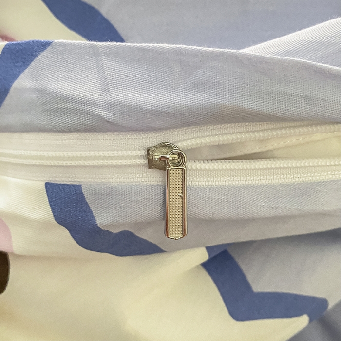 91家纺网 家纺一手货源 找家纺 桃子家居 2022新款ins小清新奶油卡通纯棉系列四件套 可爱鸭