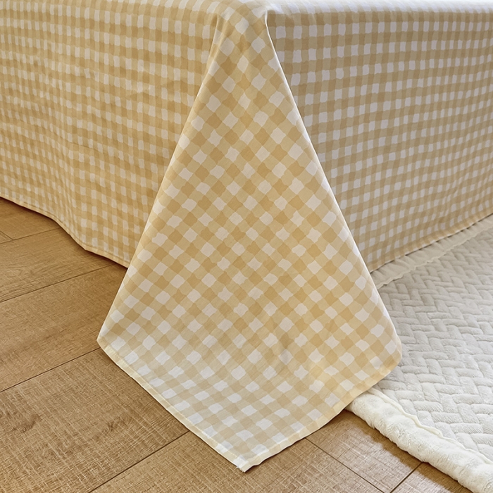 91家纺网 家纺一手货源 找家纺 桃子家居 2022新款ins小清新奶油卡通纯棉系列四件套 奇幻乐园