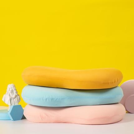 91家纺网 家纺一手货源 找家纺 （总）爱尔 猫肚皮枕芯玛卡龙色系记忆枕皮