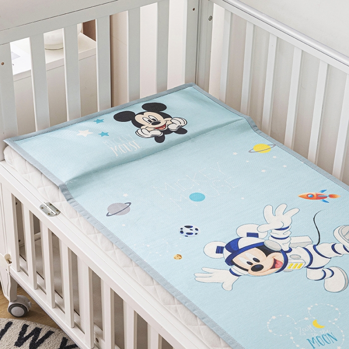 91家纺网 家纺一手货源 找家纺 小芽家纺 迪士尼冰丝席 航天员米奇