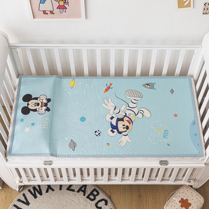 91家纺网 家纺一手货源 找家纺 小芽家纺 迪士尼冰丝席 航天员米奇