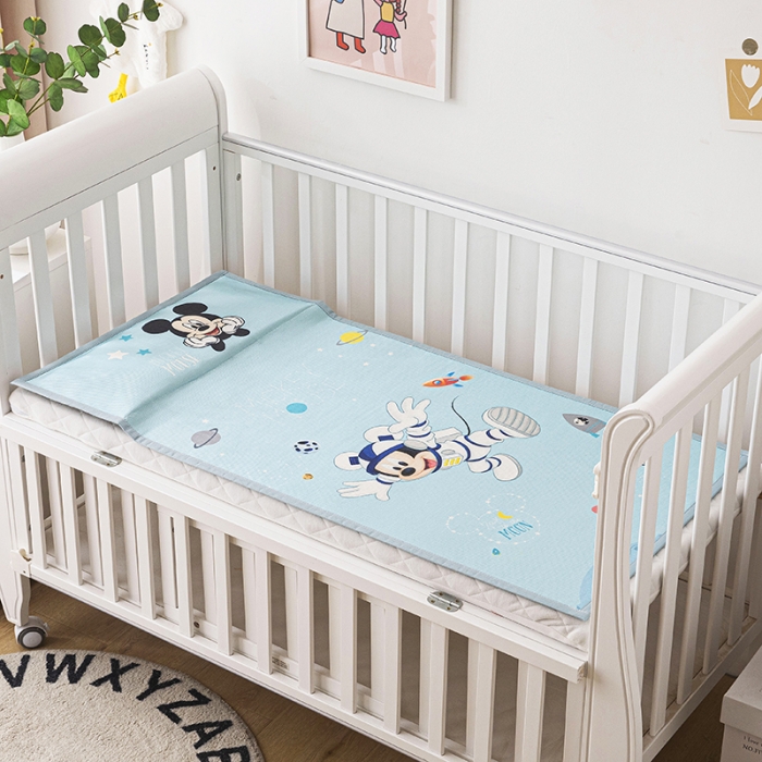 91家纺网 家纺一手货源 找家纺 小芽家纺 迪士尼冰丝席 航天员米奇