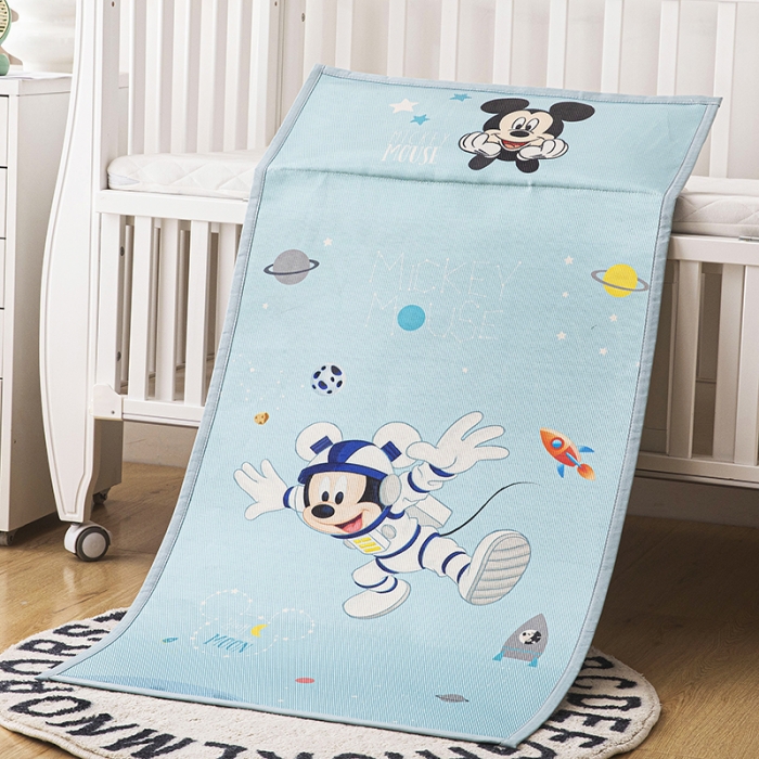 91家纺网 家纺一手货源 找家纺 小芽家纺 迪士尼冰丝席 航天员米奇