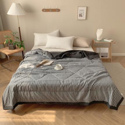 91家纺网 家纺一手货源 找家纺 （总）慕尚家纺 2025新款日式简约无印风夏被夏凉被