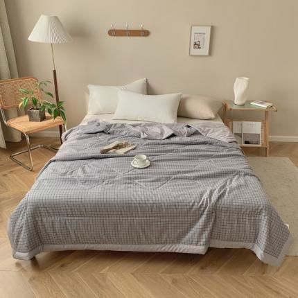 91家纺网 家纺一手货源 找家纺 （总）慕尚家纺 2025新款日式简约无印风夏被夏凉被