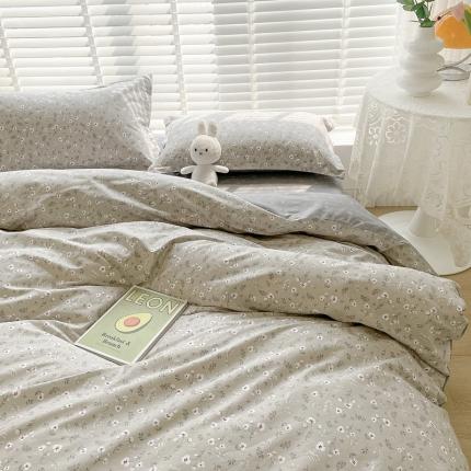 柠馨 2023新款现代极简13376全棉四件套(硬包) 初春