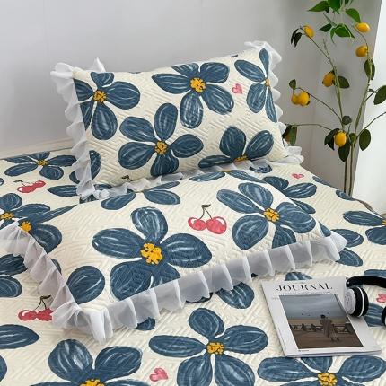 91家纺网 家纺一手货源 找家纺 （总）新款四季通用夹棉枕套一对