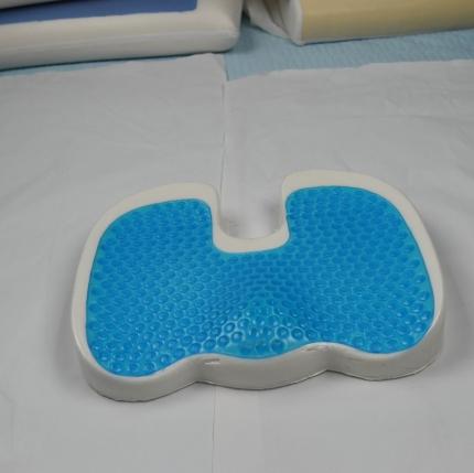 91家纺网 家纺一手货源 找家纺 （总）爱尔记忆枕芯 2023新款针织布+网布凝胶坐垫