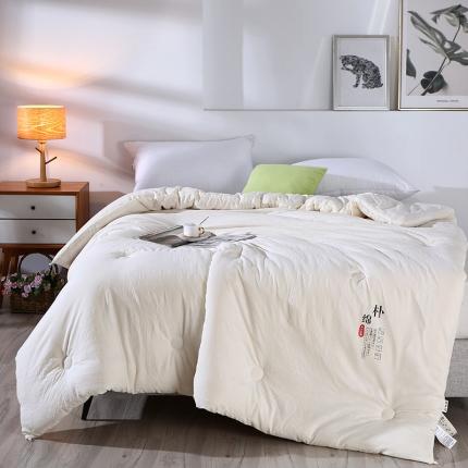 91家纺网 家纺一手货源 找家纺 鹿小帅2023新款朴棉大豆被冬被春秋被被子被芯