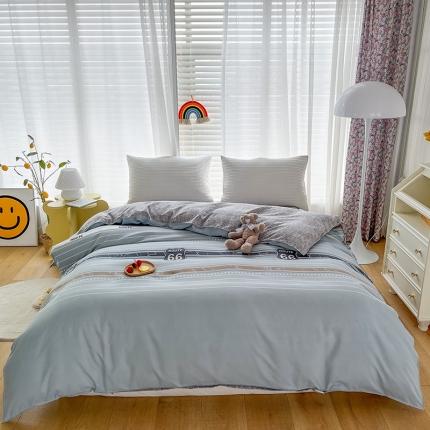 91家纺网 家纺一手货源 找家纺 （总）赫然家纺 新款斜纹磨毛单品被套