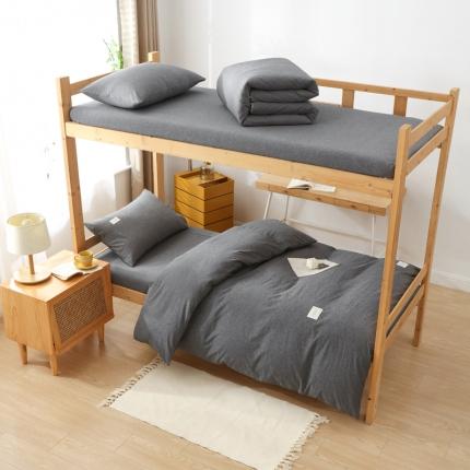 91家纺网 家纺一手货源 找家纺 （总）春皖家纺 2023新款色织水洗棉学生款上下铺-风格一