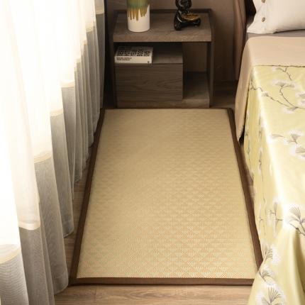 91家纺网 家纺一手货源 找家纺 (总) 北辰 2022新款藤编凉席地垫系列