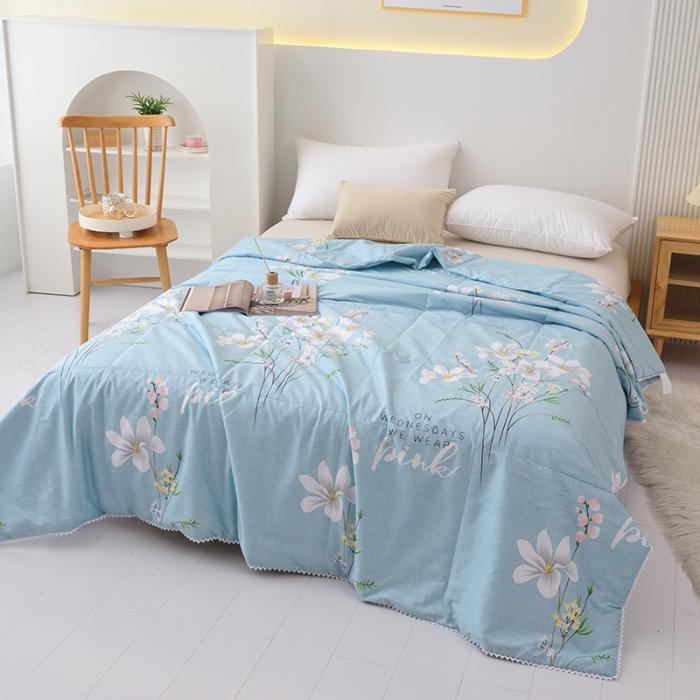 91家纺网 家纺一手货源 找家纺 （总）启优 全棉夏被纯棉空调被子全棉夏凉被