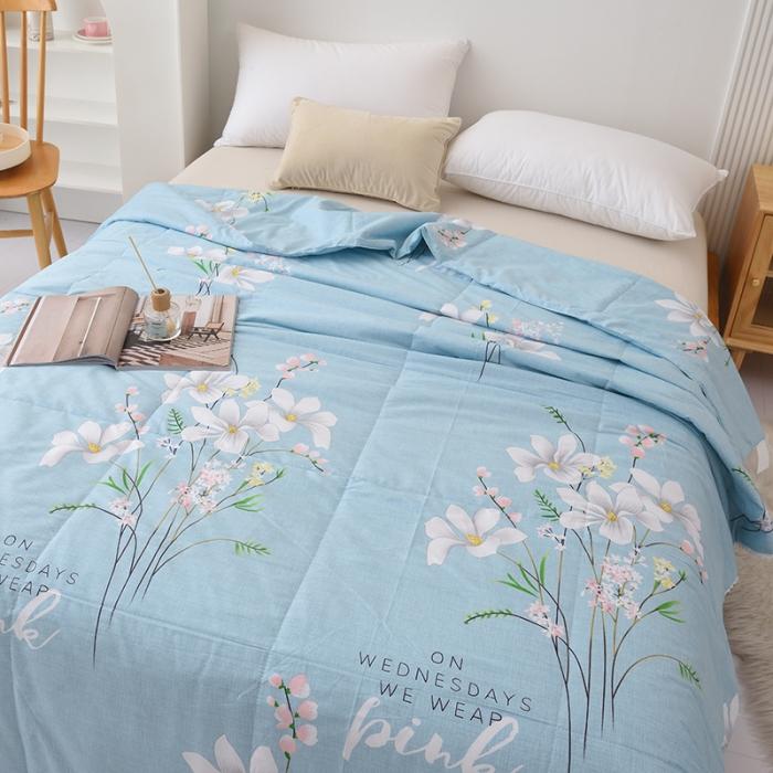 91家纺网 家纺一手货源 找家纺 （总）启优 全棉夏被纯棉空调被子全棉夏凉被