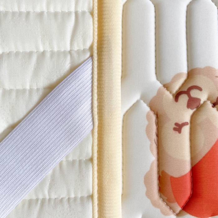 91家纺网 家纺一手货源 找家纺 朗莎家纺 2022新款可机洗凉感丝卡通乳胶凉席 达菲