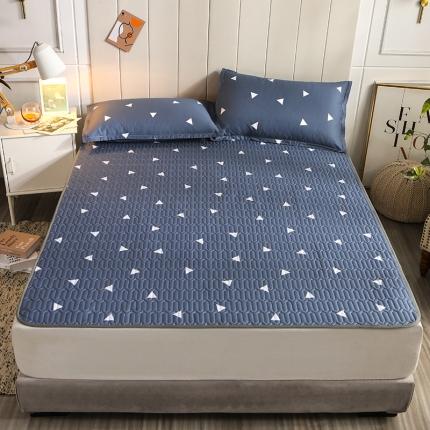 91家纺网 家纺一手货源 找家纺 晨晨家纺 2023新款全棉防水夹棉床垫 爱巢