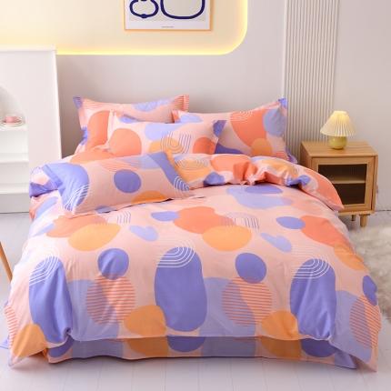 91家纺网 家纺一手货源 找家纺 （总）启优家纺12868全棉四件套床单款纯棉四件套