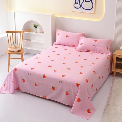 91家纺网 家纺一手货源 找家纺 （总）启优 12868 全棉单床单纯棉床单