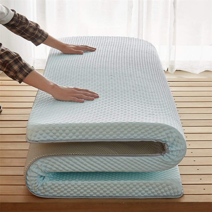 91家纺网 家纺一手货源 找家纺 （总）寐珂 2025新款A类凉感魔豆豆床垫-双人款